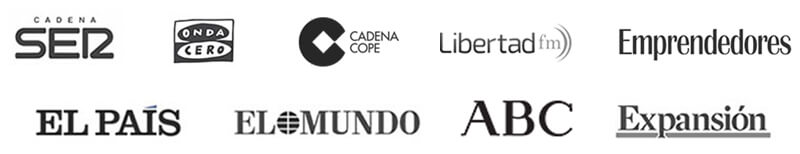 Logos prensa Héctor Robles